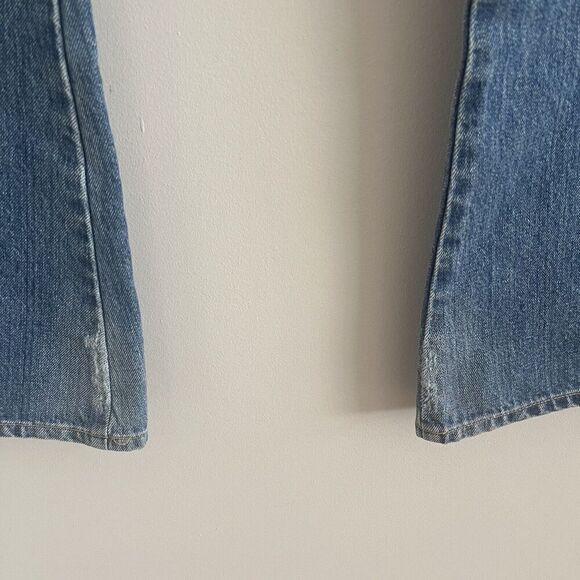 Citizens of Humanity Jeans Sz 26 Sally Flare Lace Up Fly Boho Cowgirl Festival - Picture 12 of 16